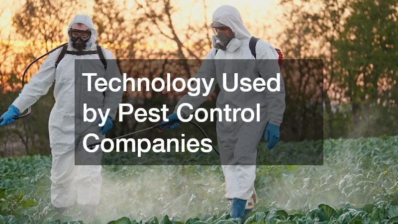 Technology Used by Pest Control Companies