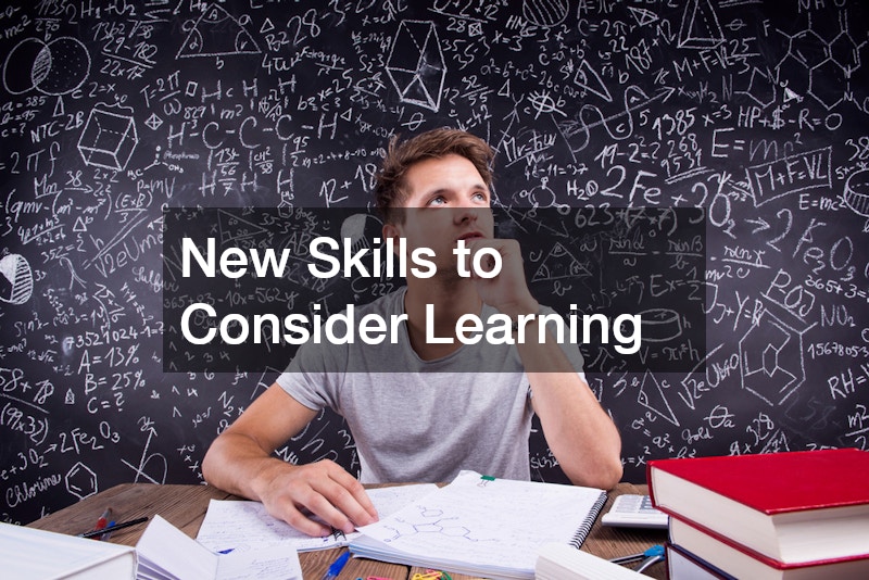 New Skills to Consider Learning
